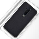 For OnePlus 7T Pro Shockproof Cloth Texture PC+ TPU Protective Case(Black) - 1