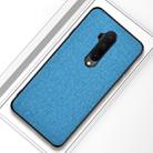 For OnePlus 7T Pro Shockproof Cloth Texture PC+ TPU Protective Case(Blue) - 1