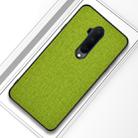 For OnePlus 7T Pro Shockproof Cloth Texture PC+ TPU Protective Case(Green) - 1