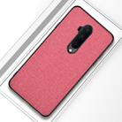 For OnePlus 7T Pro Shockproof Cloth Texture PC+ TPU Protective Case(Pink) - 1