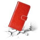 For Xiaomi Mi 11 Glitter Powder Horizontal Flip Leather Case with Card Slots & Holder & Photo Frame & Wallet(Red) - 7