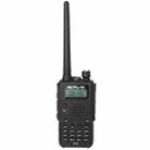 RETEVIS RT5 136-174MHz + 400-520MHz 128CH Handheld Two-segment Walkie Talkie, UK Plug(Black) - 1