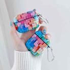 Three-dimensional Tetris Pattern IMD Wireless Earphone Protective Case For AirPods Pro - 7