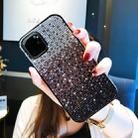 For iPhone 11 PC + Crystal Diamond Tri-Color Gradient Protective Case(Gradient Purple) - 1