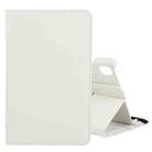 For Lenovo Tab M8 360 Degree Rotation Litchi Texture Horizontal Flip Leather Case with Holder(White) - 1