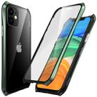 For iPhone 11 PC Magneto Shell Series All-Inclusive Anti-Fall Waterproof Protection Case(Atrovirens) - 1