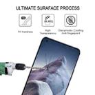 For Xiaomi Mi 11 Ultra Edge Glue 9H HD 3D Curved Edge Tempered Glass Film(Black) - 5
