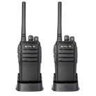 1 Pair RETEVIS RT21 2.5W EU Frequency 400-480MHz 16CH Handheld Walkie Talkie, EU Plug - 1