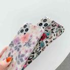 Shell Pattern Protective Case For iPhone 11(Leopard Flowers) - 3