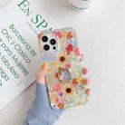 Shell Pattern Protective Case with Rotating Holder For iPhone 11 Pro Max(Sun Flower) - 1