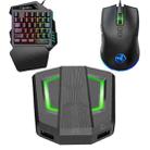 HXSJ P6+V100+A883 Keyboard Mouse Converter + One-handed Keyboard + Gaming Mouse Set - 1