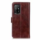 For OPPO F19 Pro+ 5G / Reno5 Z / Reno6 Z Retro Crazy Horse Texture Horizontal Flip Leather Case with Holder & Card Slots & Photo Frame & Wallet(Brown) - 3