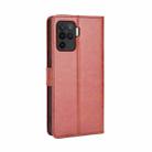 For OPPO A94 4G / F19 Pro / Reno5 F Retro Crazy Horse Texture Horizontal Flip Leather Case with Holder & Card Slots & Lanyard(Brown) - 3
