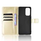 For OPPO Find X3 Lite / Reno5 5G Retro Crazy Horse Texture Horizontal Flip Leather Case with Holder & Card Slots & Lanyard(Gold) - 4