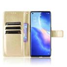 For OPPO Reno5 Pro+ / Find X3 Neo Retro Crazy Horse Texture Horizontal Flip Leather Case with Holder & Card Slots & Lanyard(Gold) - 5