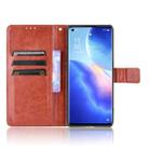 For OPPO Reno5 Pro+ / Find X3 Neo Retro Crazy Horse Texture Horizontal Flip Leather Case with Holder & Card Slots & Lanyard(Brown) - 5