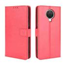 For Nokia G20 / G10 / 6.3 Retro Crazy Horse Texture Horizontal Flip Leather Case with Holder & Card Slots & Lanyard(Red) - 1