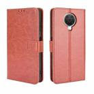 For Nokia G20 / G10 / 6.3 Retro Crazy Horse Texture Horizontal Flip Leather Case with Holder & Card Slots & Lanyard(Brown) - 1