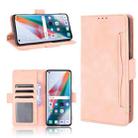 For OPPO Find X3 / Find X3 Pro Skin Feel Calf Pattern Horizontal Flip Leather Case with Holder & Card Slots & Photo Frame(Pink) - 1