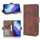 For OPPO Reno5 4G Skin Feel Calf Pattern Horizontal Flip Leather Case with Holder & Card Slots & Photo Frame(Brown) - 1