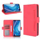 For Ulefone Note 11P Skin Feel Calf Pattern Horizontal Flip Leather Case with Holder & Card Slots & Photo Frame(Red) - 1