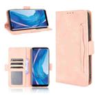 For Ulefone Note 11P Skin Feel Calf Pattern Horizontal Flip Leather Case with Holder & Card Slots & Photo Frame(Pink) - 1