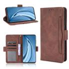 For Xiaomi Mi 10S Skin Feel Calf Pattern Horizontal Flip Leather Case with Holder & Card Slots & Photo Frame(Brown) - 1