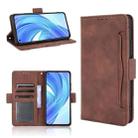 For Xiaomi Mi 11 Lite 4G / Mi 11 Lite 5G Skin Feel Calf Pattern Horizontal Flip Leather Case with Holder & Card Slots & Photo Frame(Brown) - 1