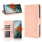 For Xiaomi Mi 11 Pro Skin Feel Calf Pattern Horizontal Flip Leather Case with Holder & Card Slots & Photo Frame(Pink) - 1