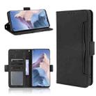 For Xiaomi Mi 11 Ultra Skin Feel Calf Pattern Horizontal Flip Leather Case with Holder & Card Slots & Photo Frame(Black) - 1