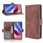 For Xiaomi Mi 11i Skin Feel Calf Pattern Horizontal Flip Leather Case with Holder & Card Slots & Photo Frame(Brown) - 1