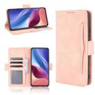 For Xiaomi Mi 11i Skin Feel Calf Pattern Horizontal Flip Leather Case with Holder & Card Slots & Photo Frame(Pink) - 1