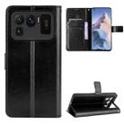 For Xiaomi Mi 11 Ultra Retro Crazy Horse Texture Horizontal Flip Leather Case with Holder & Card Slots & Photo Frame(Black) - 1