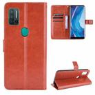 For Ulefone Note 11P Retro Crazy Horse Texture Horizontal Flip Leather Case with Holder & Card Slots & Photo Frame(Brown) - 1