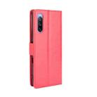 For Sony Xperia 10 III Retro Crazy Horse Texture Horizontal Flip Leather Case with Holder & Card Slots & Photo Frame(Red) - 3
