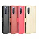 For Sony Xperia 10 III Retro Crazy Horse Texture Horizontal Flip Leather Case with Holder & Card Slots & Photo Frame(Red) - 7