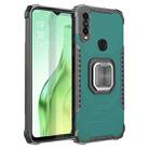 For OPPO A31 / A8 Fierce Warrior Series Armor All-inclusive Shockproof Aluminum Alloy + TPU Protective Case with Ring Holder(Green) - 1