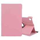 For Lenovo M10 HD Litchi Texture Solid Color Horizontal Flip Leather Case with Holder & Pen Slot(Pink) - 1