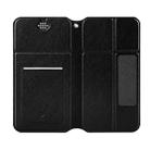 For 4.7~5.0 inch DUX DUCIS Horizontal Flip PU + TPU Leather Case with Holder & Card Slots(Black) - 3