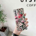 For Samsung Galaxy S21 5G Painted Pattern TPU Protective Case(Flower Leopard) - 1