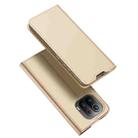 For Xiaomi Mi 11 Pro DUX DUCIS Skin Pro Series Horizontal Flip PU + TPU Leather Case with Holder & Card Slots(Gold) - 1