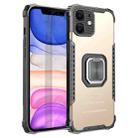 For iPhone 11 Fierce Warrior Series Armor All-inclusive Shockproof Aluminum Alloy + TPU Protective Case with Ring Holder (Gold) - 1