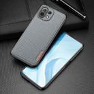 For Xiaomi Mi 11 Lite 5G / 4G DUX DUCIS Fino Series PU + TPU Protective Case(Blue) - 2