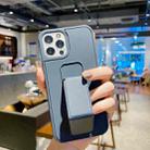Colorful TPU + PC Shockproof Case with Wrist Strap Holder For iPhone 11 Pro Max(Dark Blue) - 1