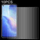 For OPPO Reno5 K 10 PCS 0.26mm 9H 2.5D Tempered Glass Film - 1