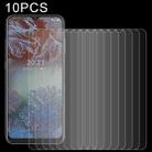 For Nokia G10 10 PCS 0.26mm 9H 2.5D Tempered Glass Film - 1