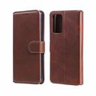 For OPPO A55 5G / A54 4G / Realme V11 5G Classic Calf Texture PU + TPU Horizontal Flip Leather Case with Holder & Card Slots & Wallet(Brown) - 1