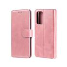 For OPPO A55 5G / A54 4G / Realme V11 5G Classic Calf Texture PU + TPU Horizontal Flip Leather Case with Holder & Card Slots & Wallet(Rose Gold) - 1