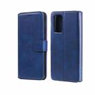 For OPPO A93 5G Classic Calf Texture PU + TPU Horizontal Flip Leather Case with Holder & Card Slots & Wallet(Blue) - 1