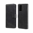 For OPPO A93 5G Classic Calf Texture PU + TPU Horizontal Flip Leather Case with Holder & Card Slots & Wallet(Black) - 1